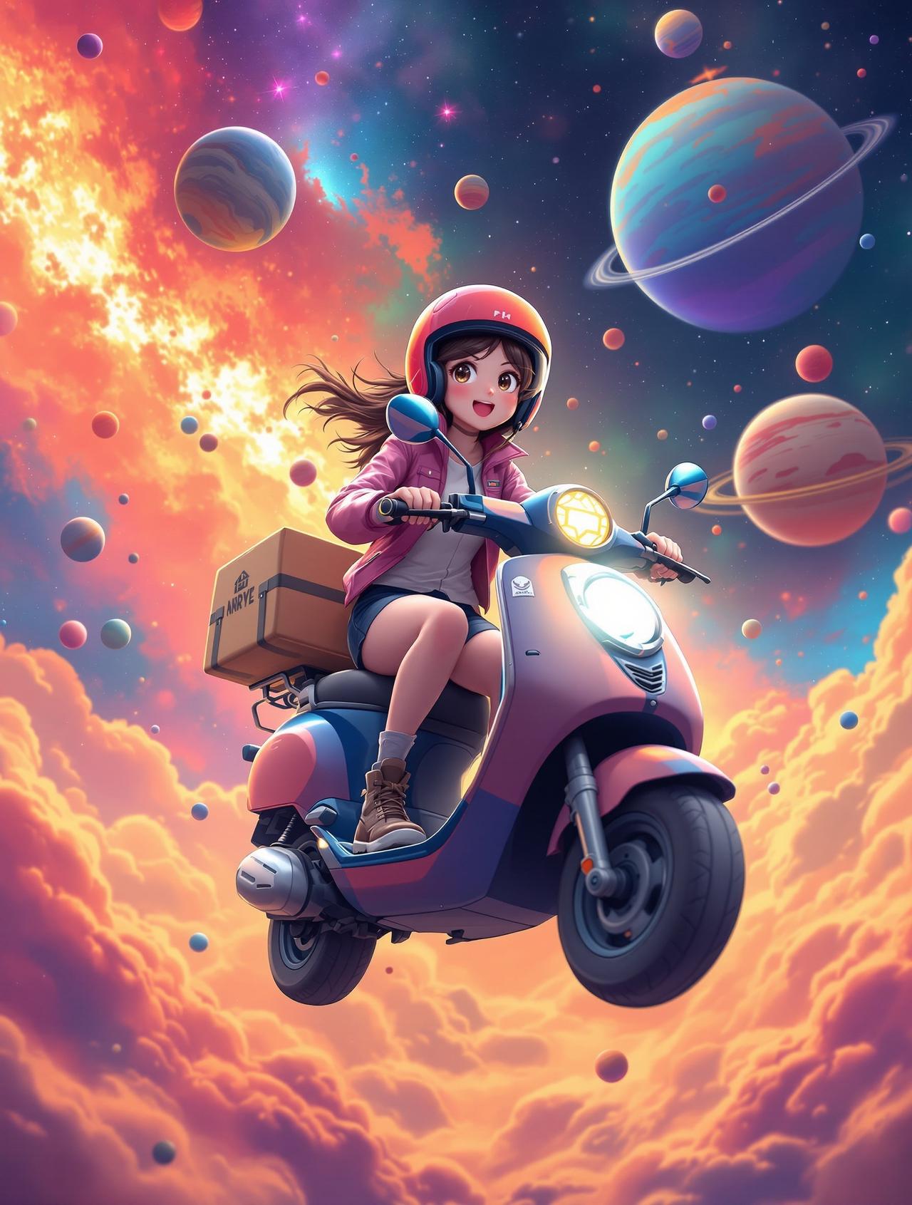 魔改短剧 - 星际快递员 - 科幻喜剧