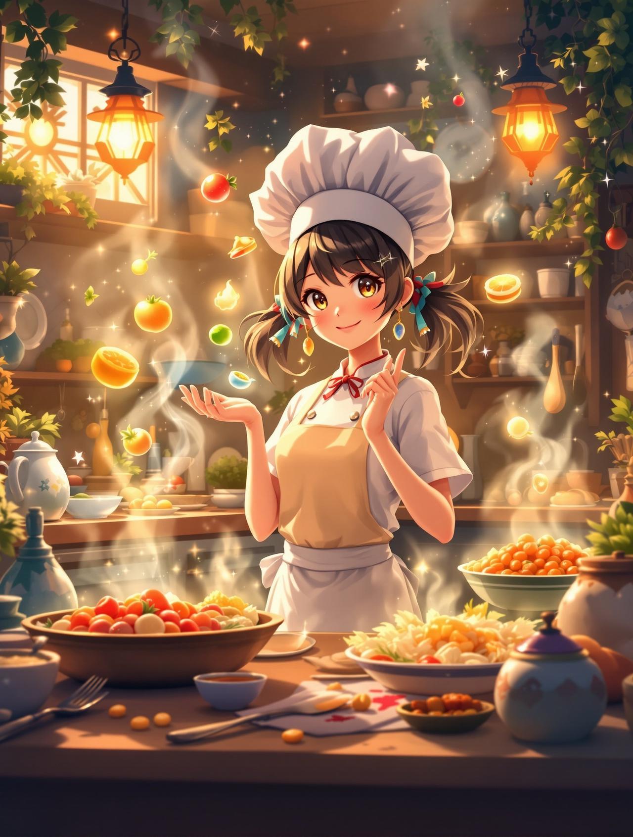 魔改短剧 - 食神小当家 - 美食竞技